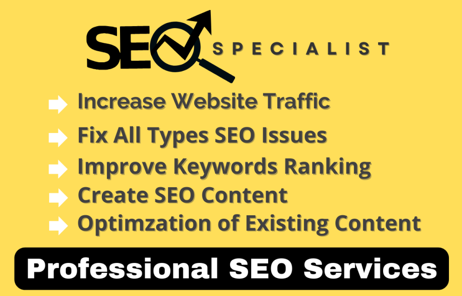 SEO Specialist in Pakistan