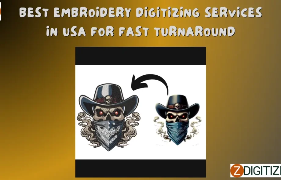Best Embroidery Digitizing Services in USA for Fast Turnaround