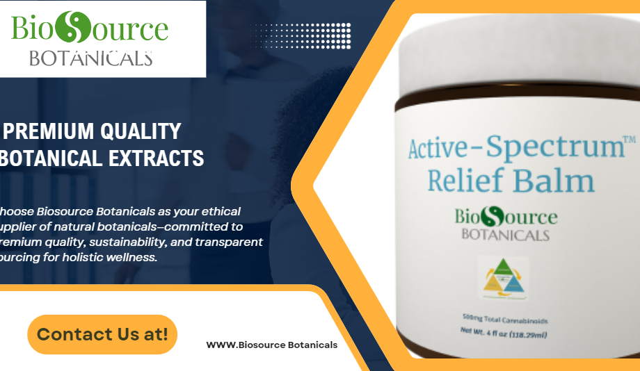 premium quality botanical extracts