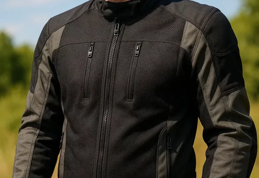 Breathable Leather Jacket
