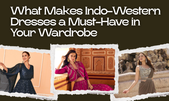 Indo Western saree